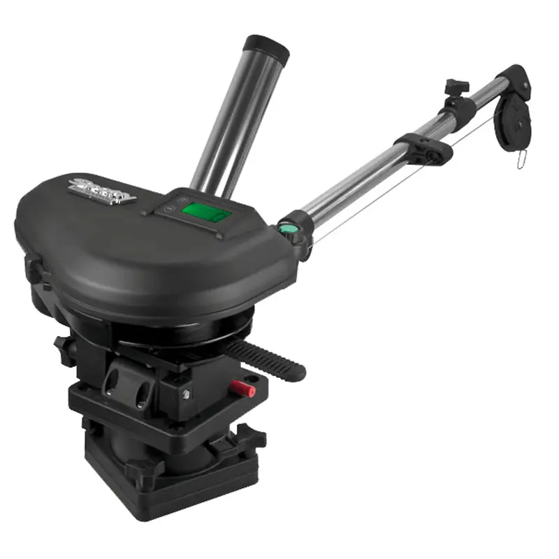 Scotty 2106 Hp Depthpower Electric Downrigger 60 Ss Telescoping Boom W/Swivel Base - Single Rod Holder [2106] 1