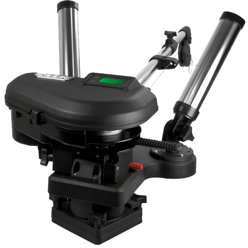 Scotty 2116 Hp Depthpower Electric Downrigger 60" Ss Telescoping Boom W/Swivel Base - Dual Rod Holder [2116] 1