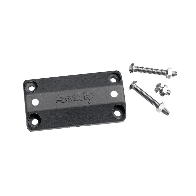 Scotty 242 Rail Mounting Adapter 7/8"-1" - Black [242-Bk] 1