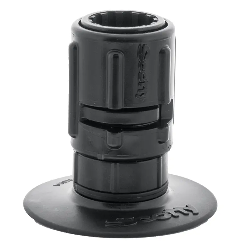 Scotty 448 Stick-On Mount W/Gear-Head Adapter - 3" Pad [0448-Bk] 1