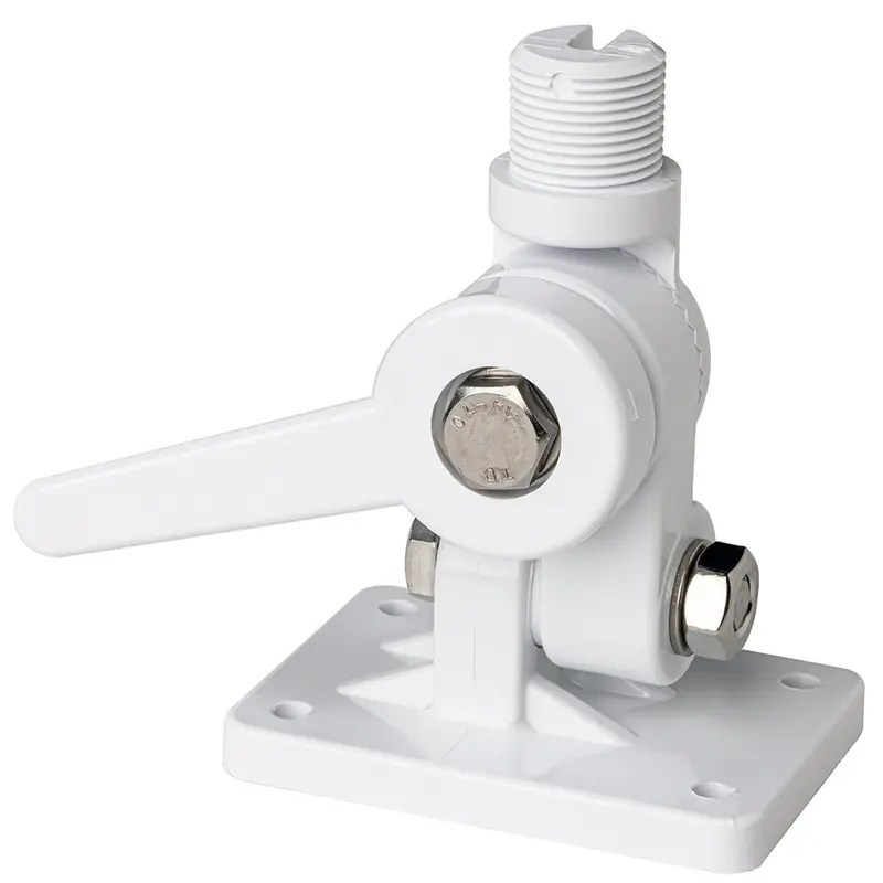 Scout Four-Way Nylon Ratchet Mount - White [Pf Ac Nbase001] 1