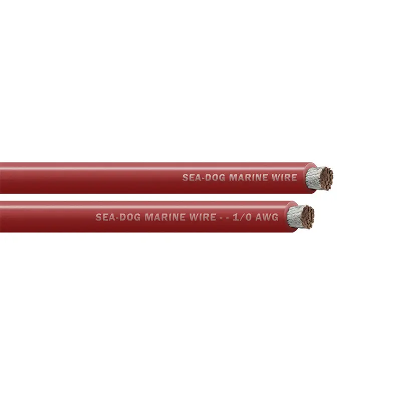 Sea-Dog 1/0 Awg Red Battery Cable - 100' [8011022] 1