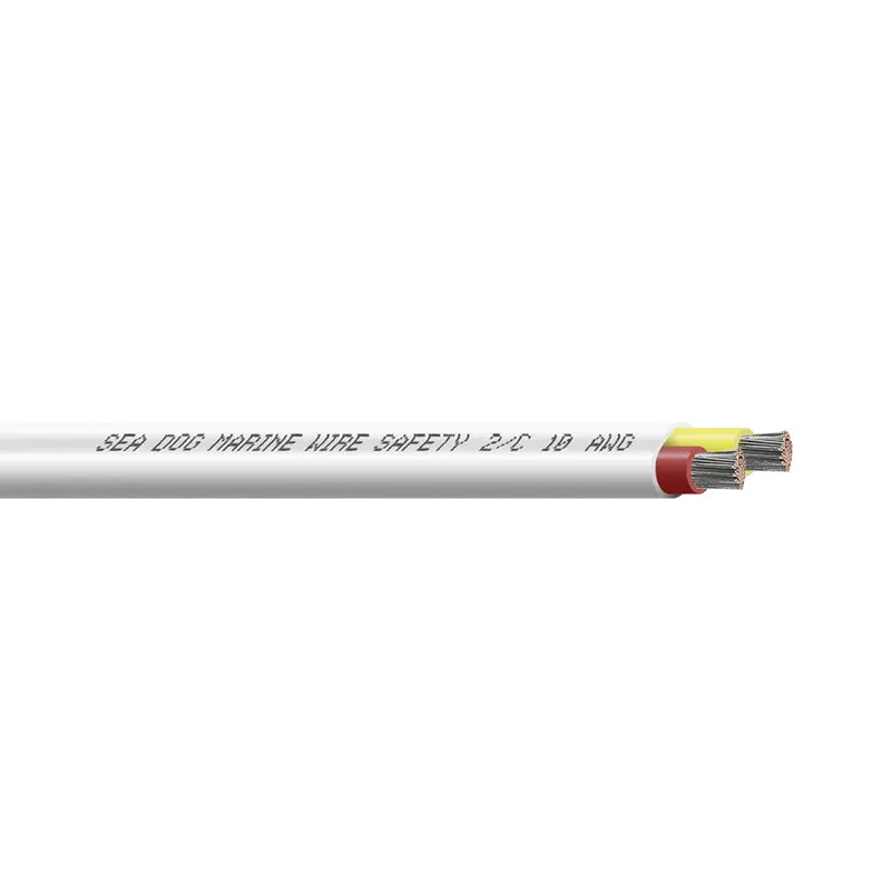 Sea-Dog 10/2 Awg Flat Duplex Safety Wire - Red/Yellow - 25' [8010220] 1