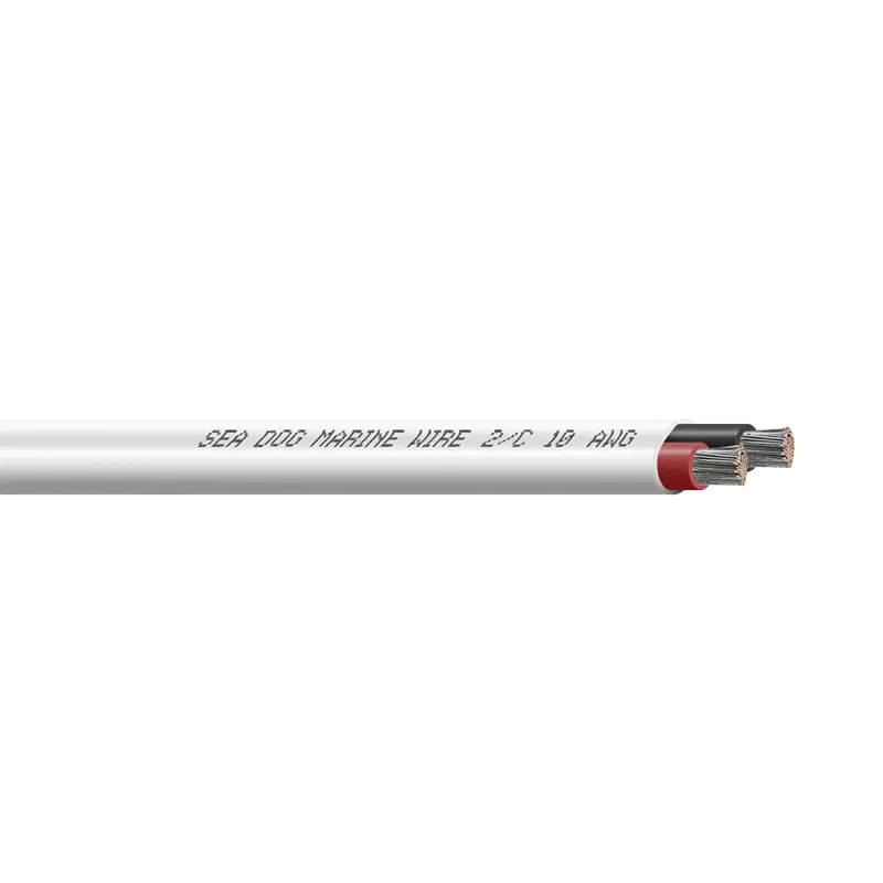 Sea-Dog 10/2 Awg Flat Duplex Wire - Red/Black - 400' [8010206] 1