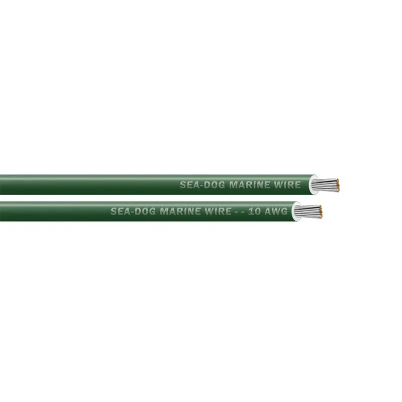 Sea-Dog 10 Awg Green Primary Wire - 25' [8010040] 1