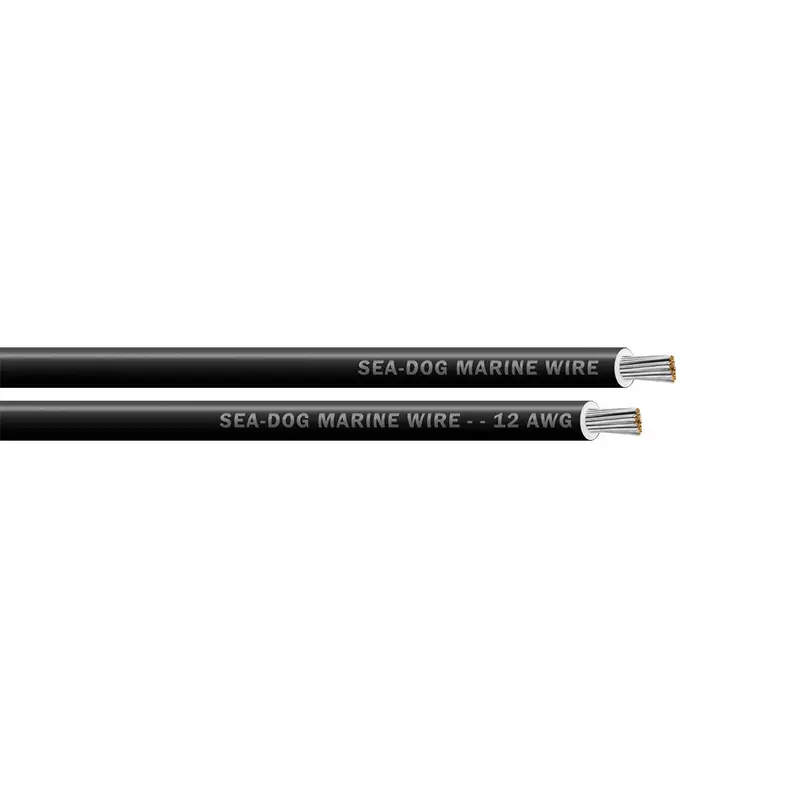 Sea-Dog 12 Awg Black Primary Wire - 400' [8012016] 1