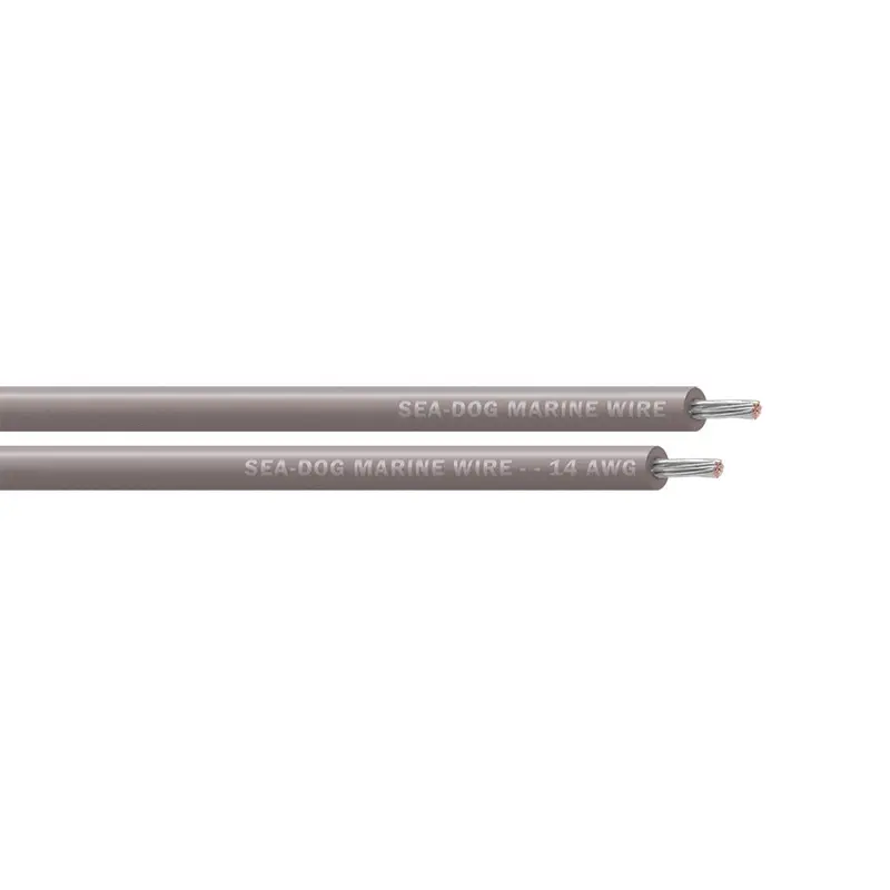 Sea-Dog 14 Awg Grey Primary Wire - 100' [8014112] 1