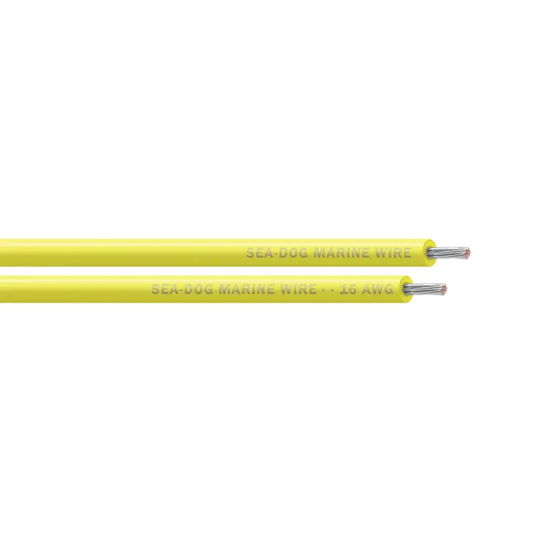 Sea-Dog 16 Awg Yellow Primary Wire - 1000' [8016039] 1