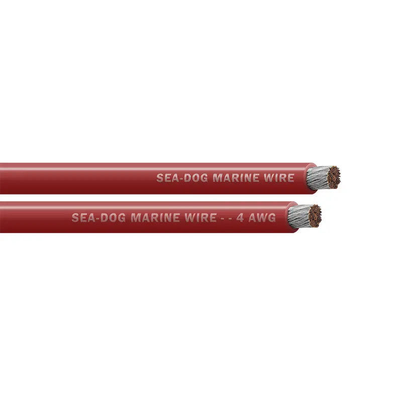 Sea-Dog 4 Awg Red Battery Cable - 500' [8004027] 1