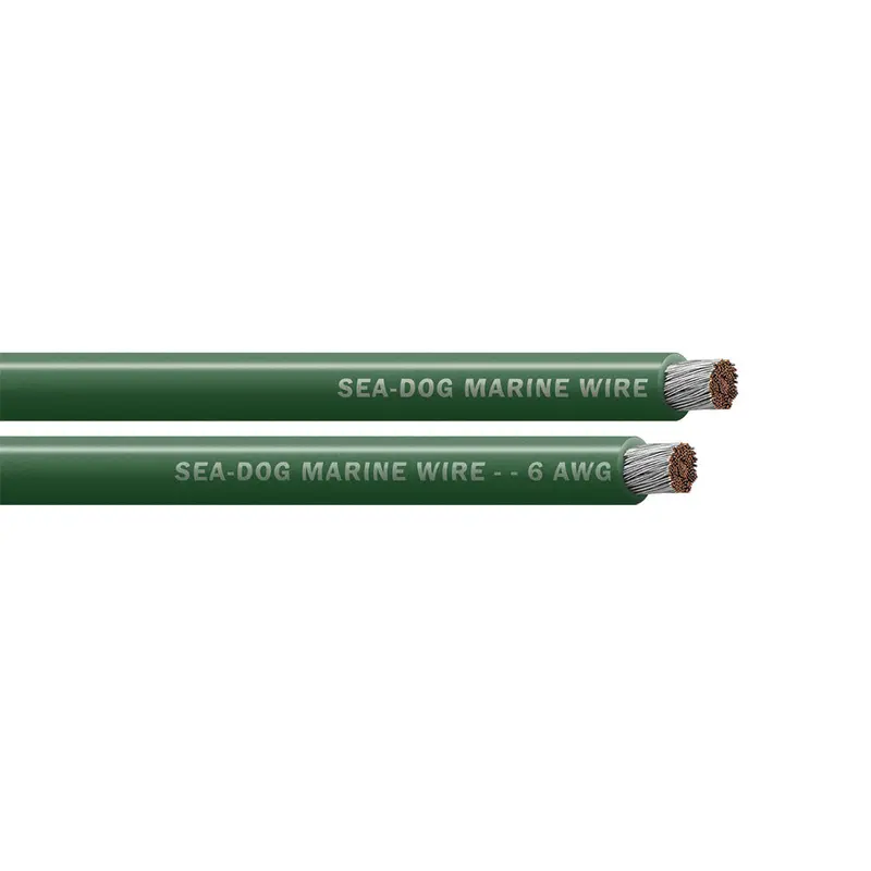 Sea Dog 6 Awg Green Battery Cable - 250' [8006044] 1