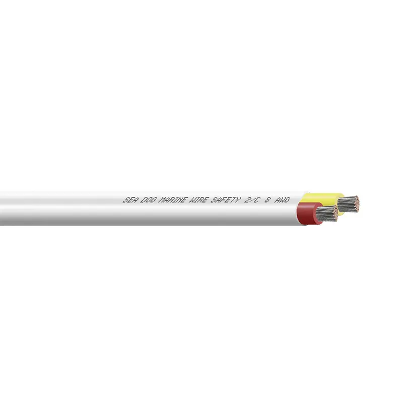 Sea-Dog 8/2 Awg Flat Duplex Safety Wire Red/Yellow - 50' [8008221] 1