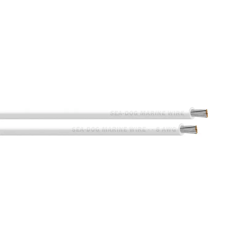 Sea-Dog 8 Awg White Primary Wire - 25' [8008050] 1