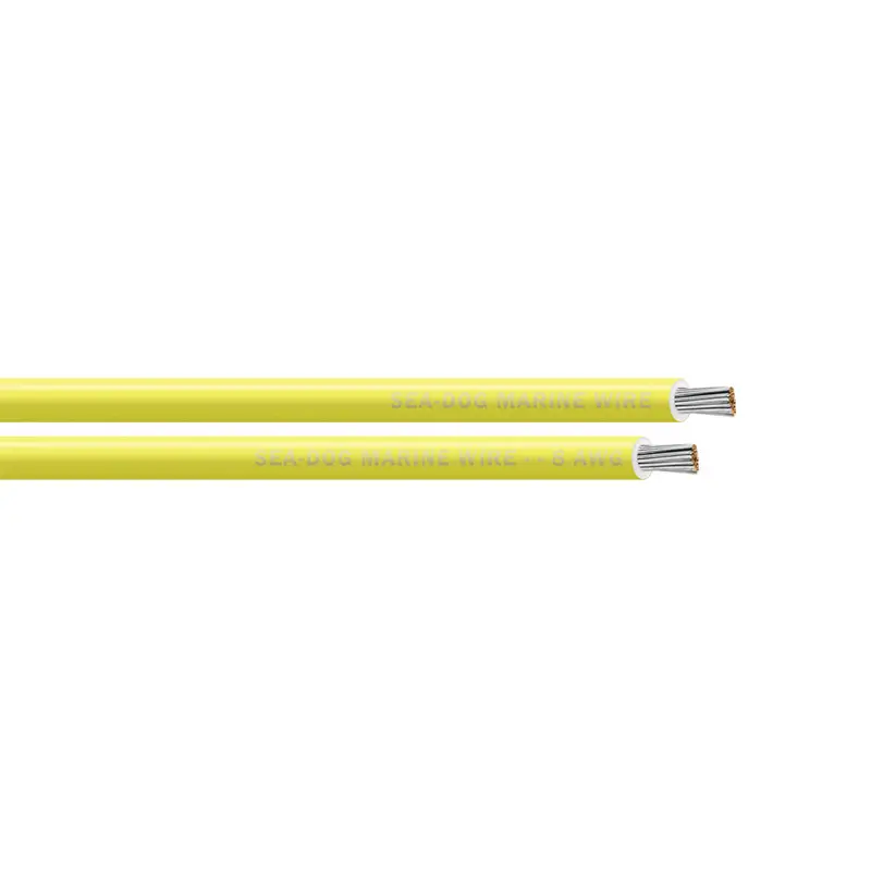 Sea-Dog 8 Awg Yellow Primary Wire - 100' [8008032] 1