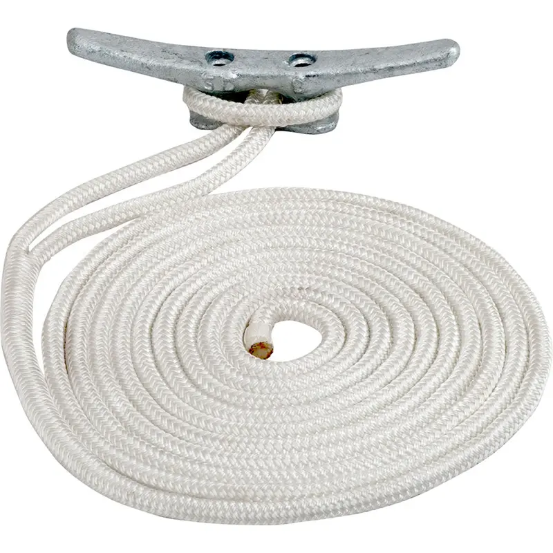 Sea-Dog Double Braided Nylon Dock Line - 3/4" X 35 - White [302119035Wh-1] 1
