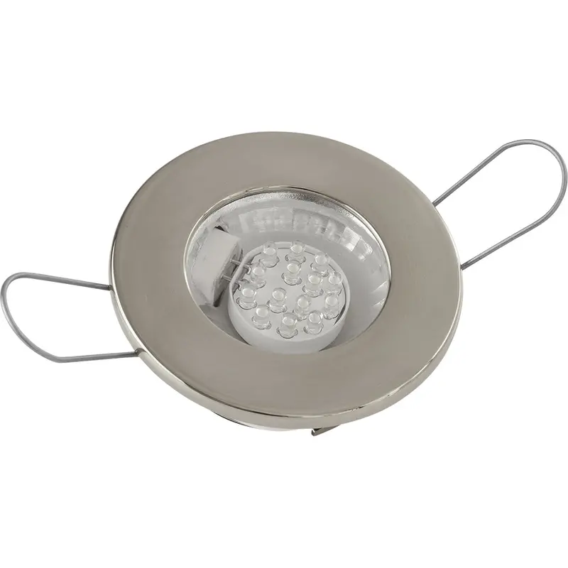 Sea-Dog Led Overhead Light - Brushed Finish - 60 Lumens - Clear Lens - Stamped 304 Stainless Steel [404230-3] 1