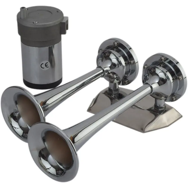 Sea-Dog Maxblast Air Horn - Mini Dual Trumpet [432620-1] 1