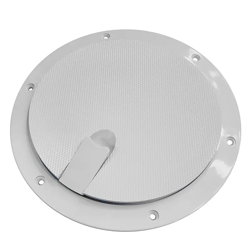 Sea-Dog Pop-Out Textured Deck Plate - White - 6" [336262-1] 1
