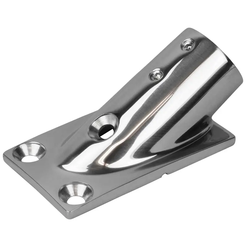 Sea-Dog Rail Base Fitting Rectangular Base 30 316 Stainless Steel 7/8" Od [281300-1] 1
