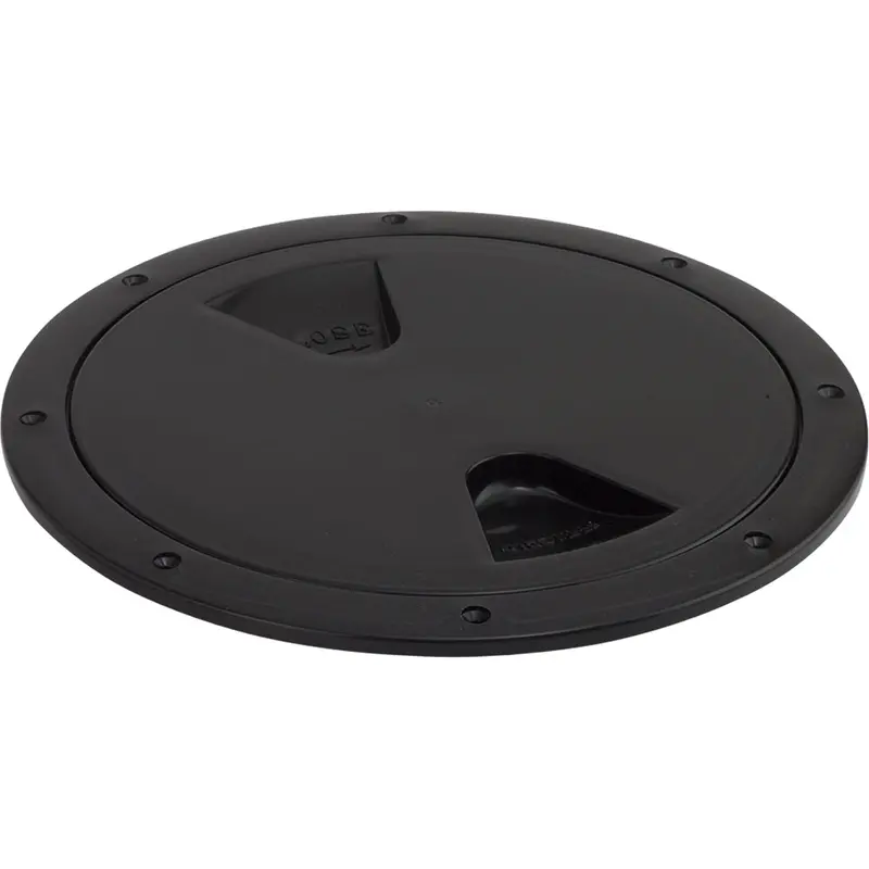 Sea-Dog Screw-Out Deck Plate - Black - 5" [335755-1] 1