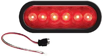 Seachoice Led 6 Oval Light Red 6 Diodes [52831] 1