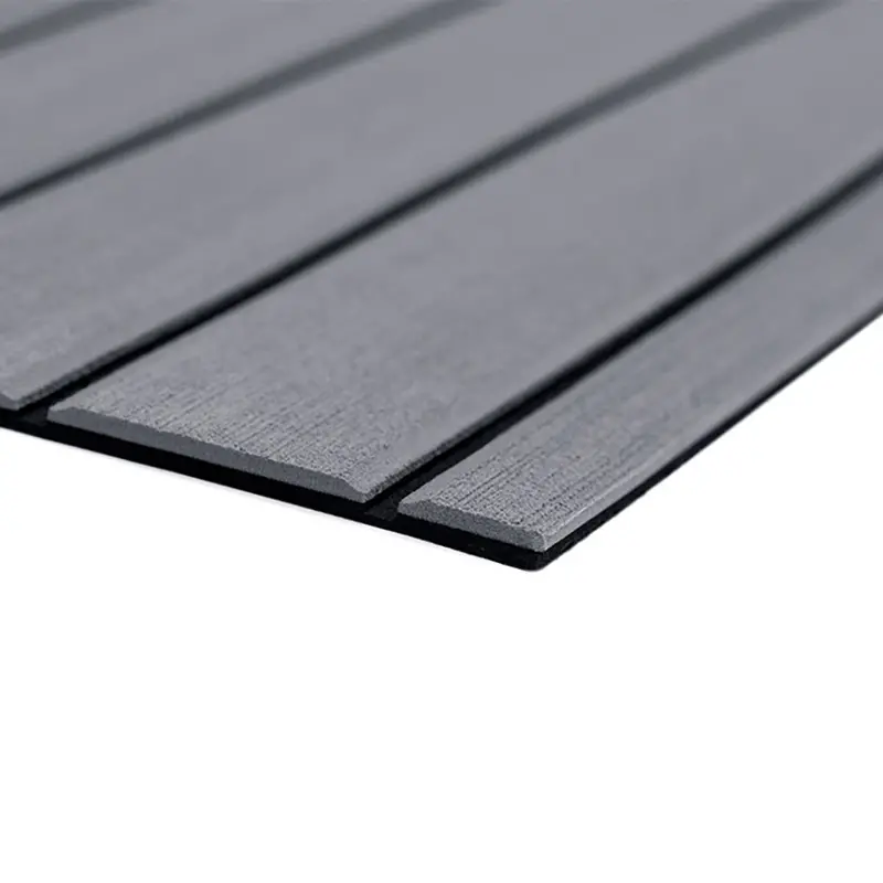 Seadek 40" X 80" 6Mm Teak Full Sheet - Brushed Texture - Storm Grey/Black (1016Mm X 2032Mm X 6Mm) [32279-80066] 1