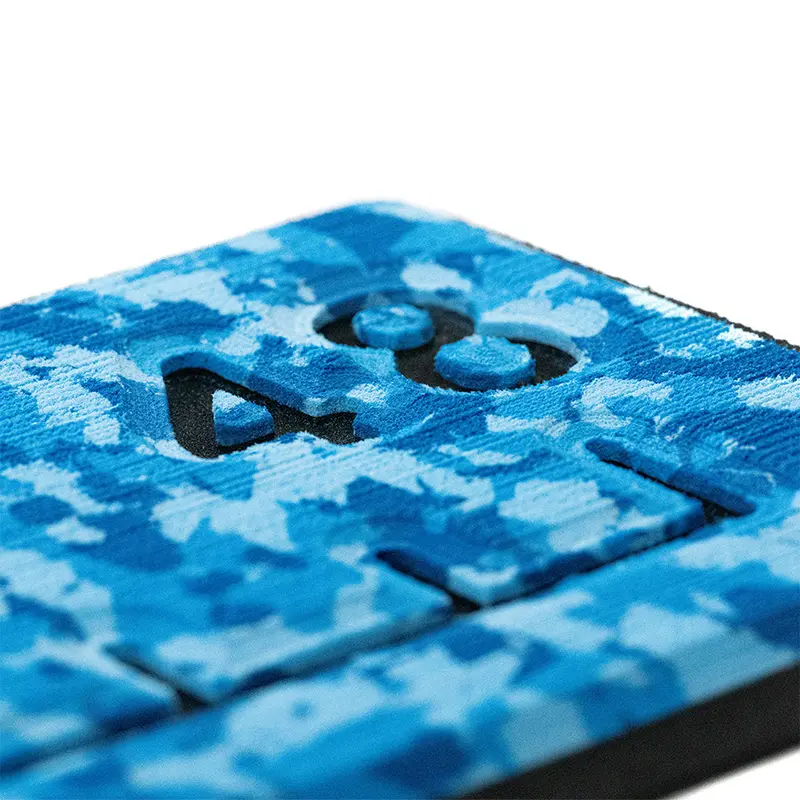 Seadek 48 Routed Ruler - 6Mm - Brushed Texture - Aqua Camo/Black [53584-80336] 1