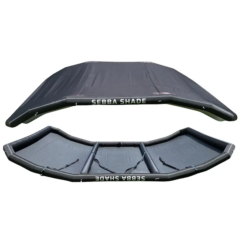 Sebba Shade 8 X 12 Ft. Black Sun Shade F/Boats 26'+ [Ss8x12blk] 1