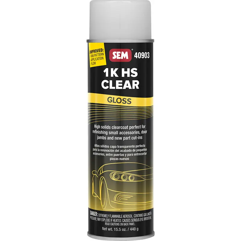 Sem 1K Hs Clear - 20Oz Aerosol Can - Gloss Finish [40903] 1
