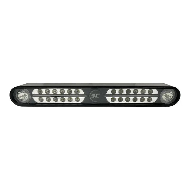 Shadow-Caster Eagle Ray Led Light Bar - Black Housing  Dual Optics [Scm-Eagle-Ray-Bk] 1
