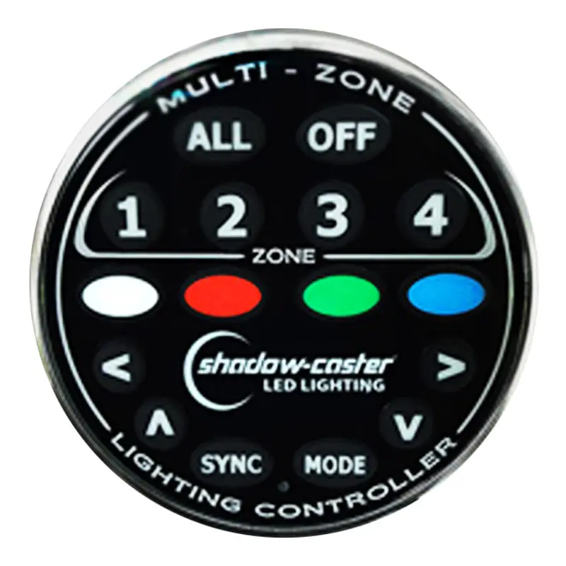 Shadow-Caster Round Zone Controller 4 Channel Remote F/Mz-Lc Or Scm-Lc [Scm-Zc-Remote] 1