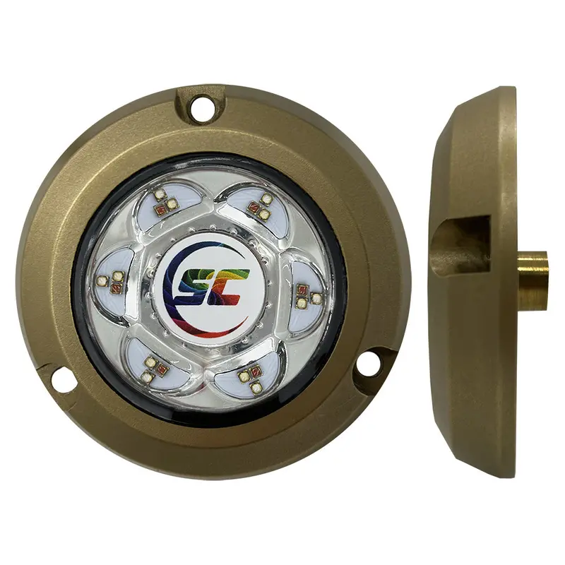 Shadow-Caster Sc2 Series Bronze Surface Mount Underwater Light - Full-Color [Sc2-Cc-Bzsm] 1