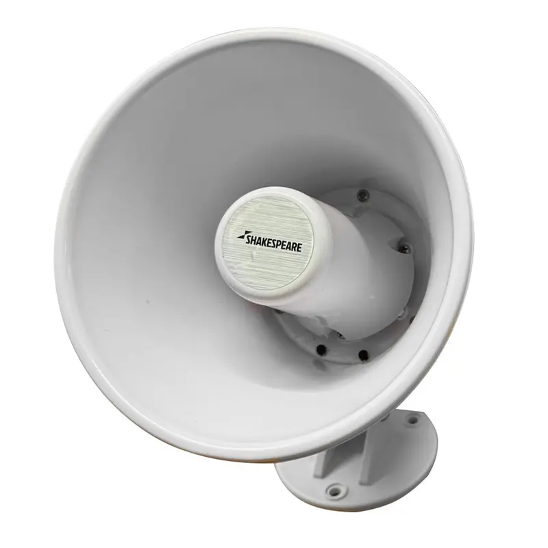 Shakespeare 15W 4-Ohm 5" Loud Hailer Speaker W/Bracket  Talkback - White [Hs-5A] 1