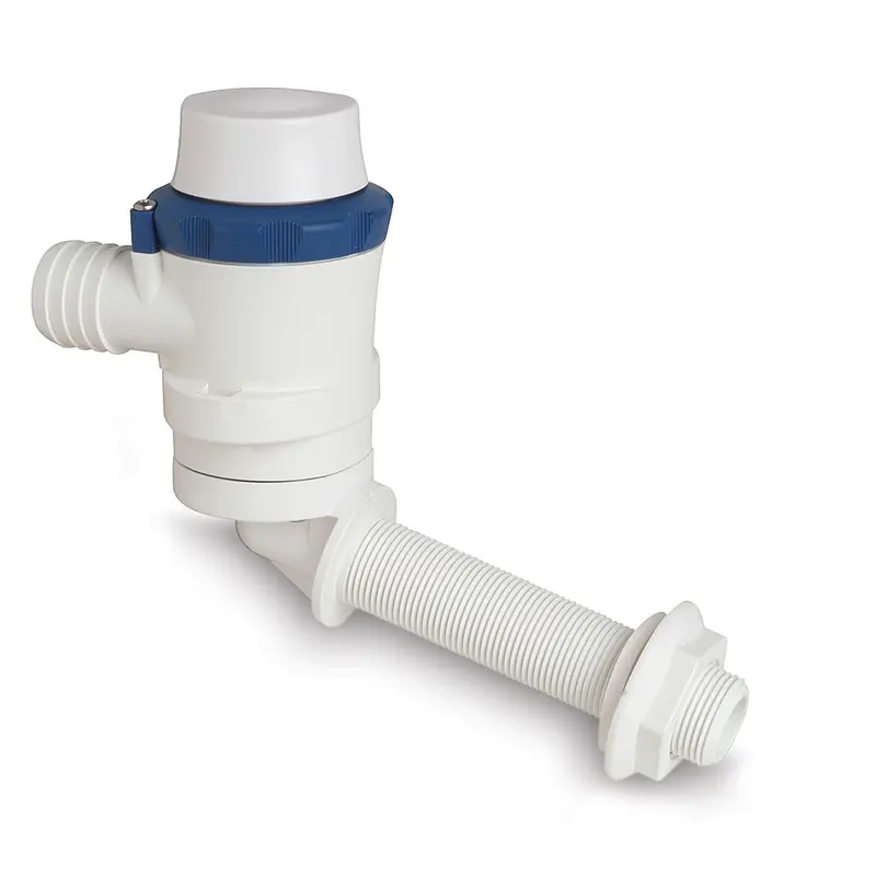 Shurflo By Pentair Piranha Angled Port Aerator 600 Livewell Pump - 12 Vdc, 600 Gph [357-014-10] 1