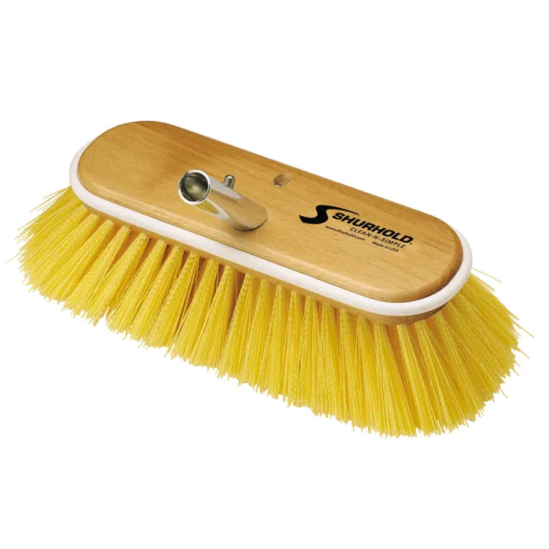 Shurhold 10" Polystyrene Medium Bristle Deck Brush [985] 1