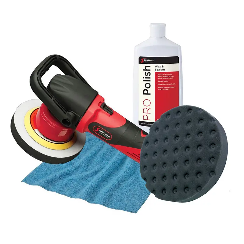 Shurhold Dual Action Polisher Start Kit W/Pro Polish, Pad & Microfiber Towel [3101] 1