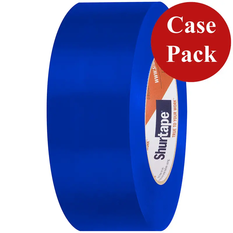 Shurtape Uv-Resistant Marine Heat Shrink Tape - 48Mm X 55M Roll - Straight Edge Blue *Case Of 24 Rolls* [105731C] 1