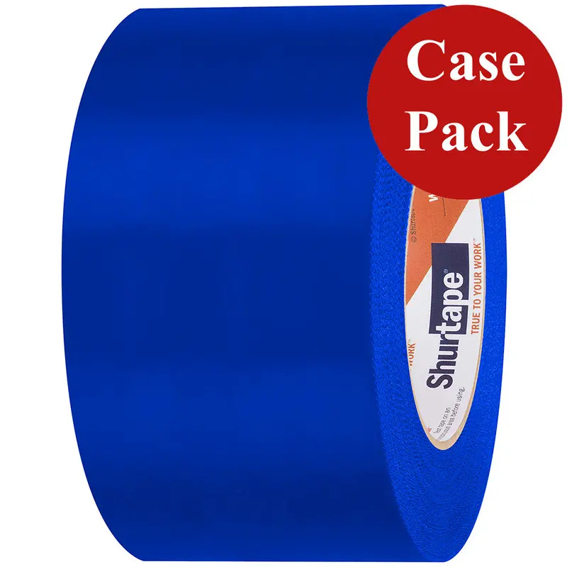 Shurtape Uv-Resistant Marine Heat Shrink Tape - 72Mm X 55M Roll - Serrated Edge Blue *Case Of 16 Rolls* [105742C] 1