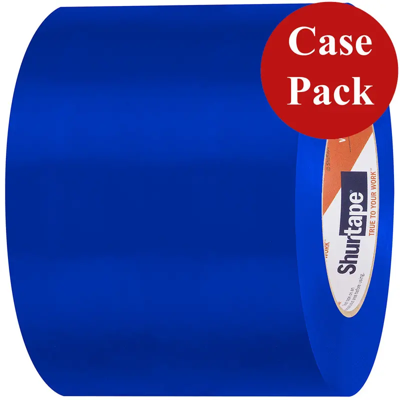 Shurtape Uv-Resistant Marine Heat Shrink Tape - 96Mm X 55M Roll - Straight Edge Blue *Case Of 12 Rolls* [105740C] 1