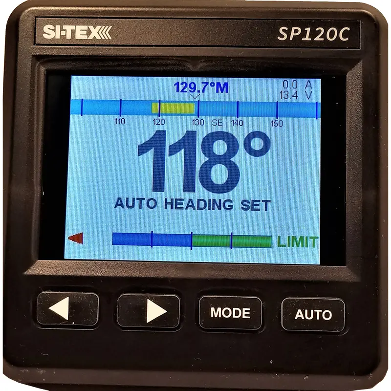 Si-Tex Sp-120 Color System W/Rudder Feedback  18Ci Pump [Sp120c-Rf-2] 1