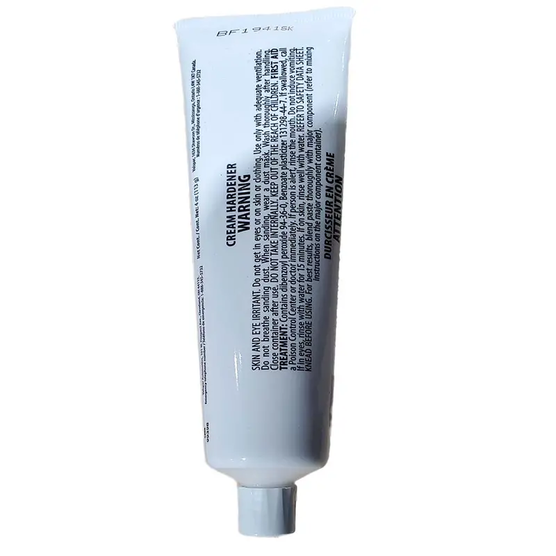 Sika Bpo Cream Hardener White 4Oz Tube Resin Required [648701] 1