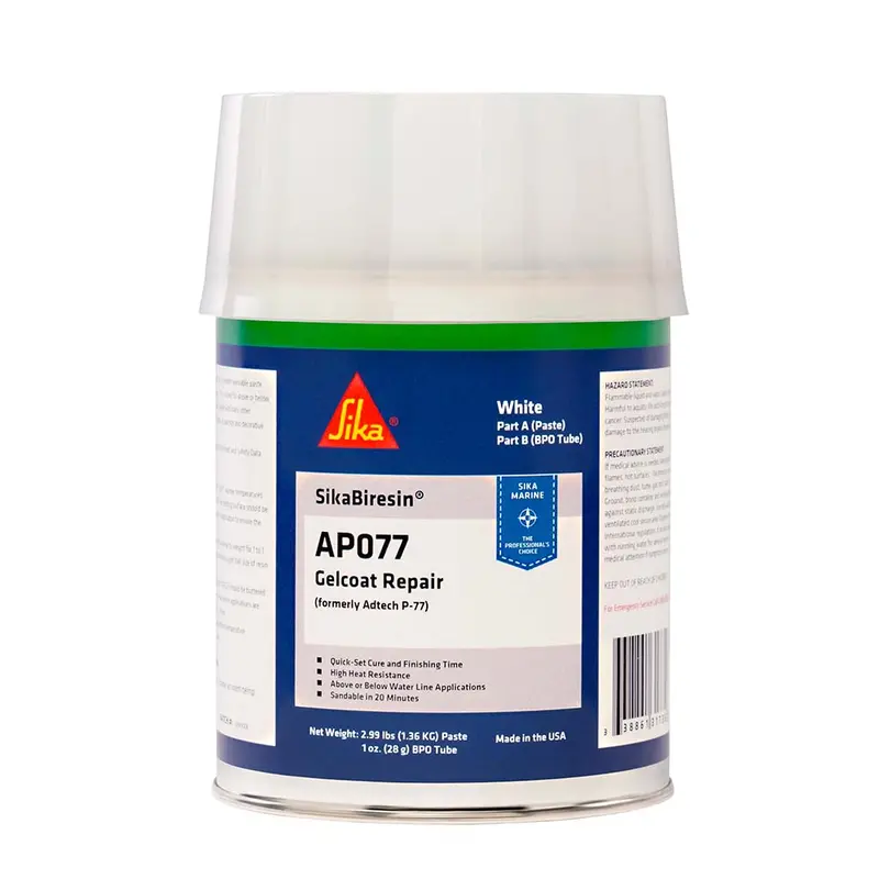 Sika Sikabiresin Ap077 Polyester Fairing Compound Above/Below Waterline - Quart [609801] 1