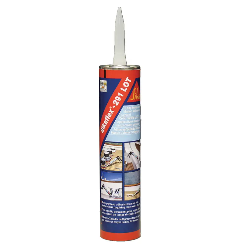 Sika Sikaflex 291 Lot Slow Cure Adhesive  Sealant 10.3Oz(300Ml) Cartridge - White [90925] 1
