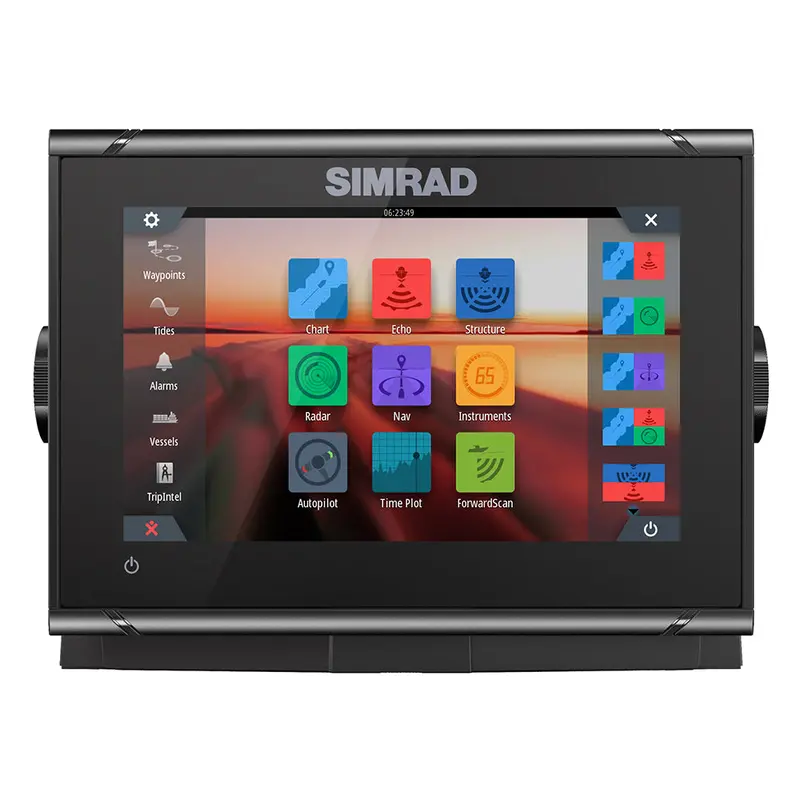 Simrad Go7 Xsr Chartplotter/Fishfinder W/C-Map Discover Chart - No Transducer [000-14078-002] 1