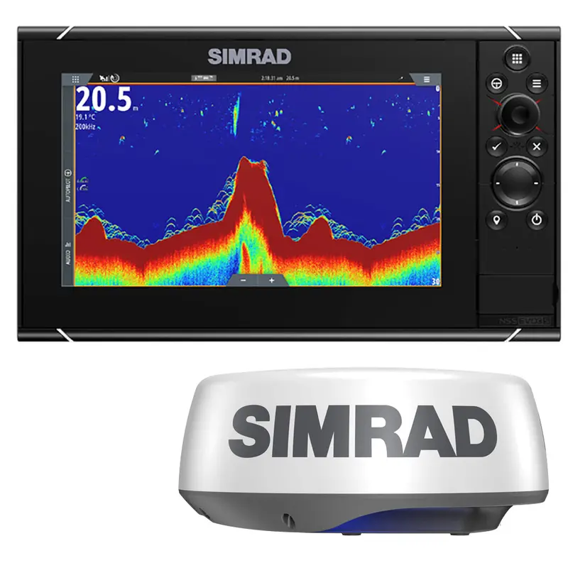 Simrad Nss9 Evo3s Combo Radar Bundle W/Halo20+ [000-15554-001] 1