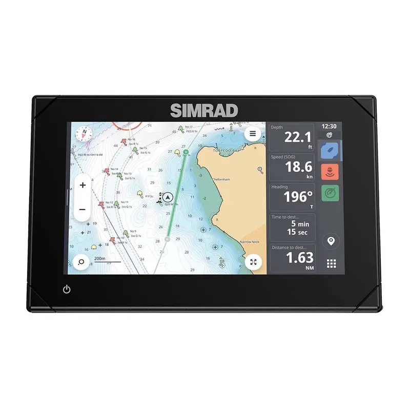 Simrad Nsx 3007 7" Combo Chartplotter  Fishfinder - Display Only - No Transducer [000-15214-001] 1