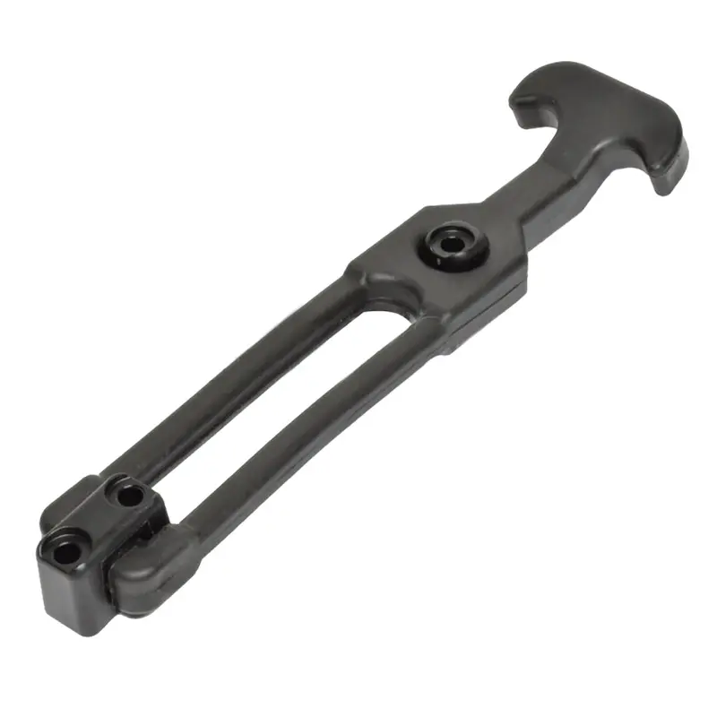 Southco T-Handle Latch W/Keeper - Pull Draw Front Mount Black Flexible Rubber [F7-73] 1