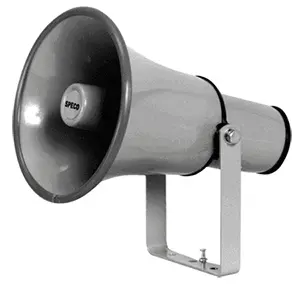 Speco 8.5" Weatherproof Pa Speaker W/Transformer [Spc15t] 1