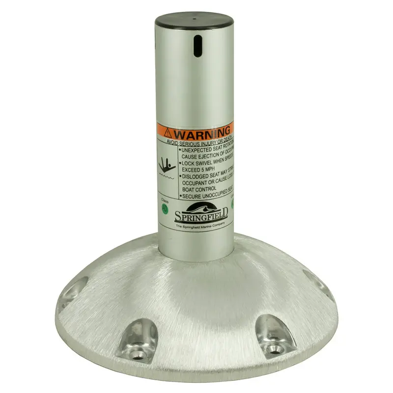 Springfield 2-3/8" Explorer Fixed-Height Locking Pedestal - 10" [1250310-Mlns] 1