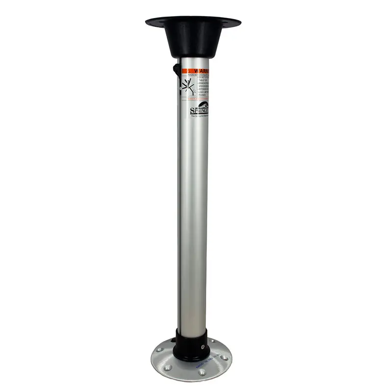 Springfield 2-3/8" Thread-Lock Uni-Lock Table Pedestal Package - 27" [1690727-Sl] 1