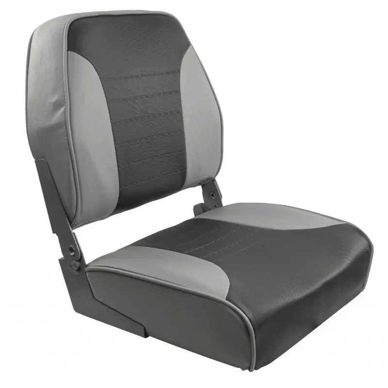 Springfield Economy Multi-Color Folding Seat - Grey/Charcoal [1040653] 1